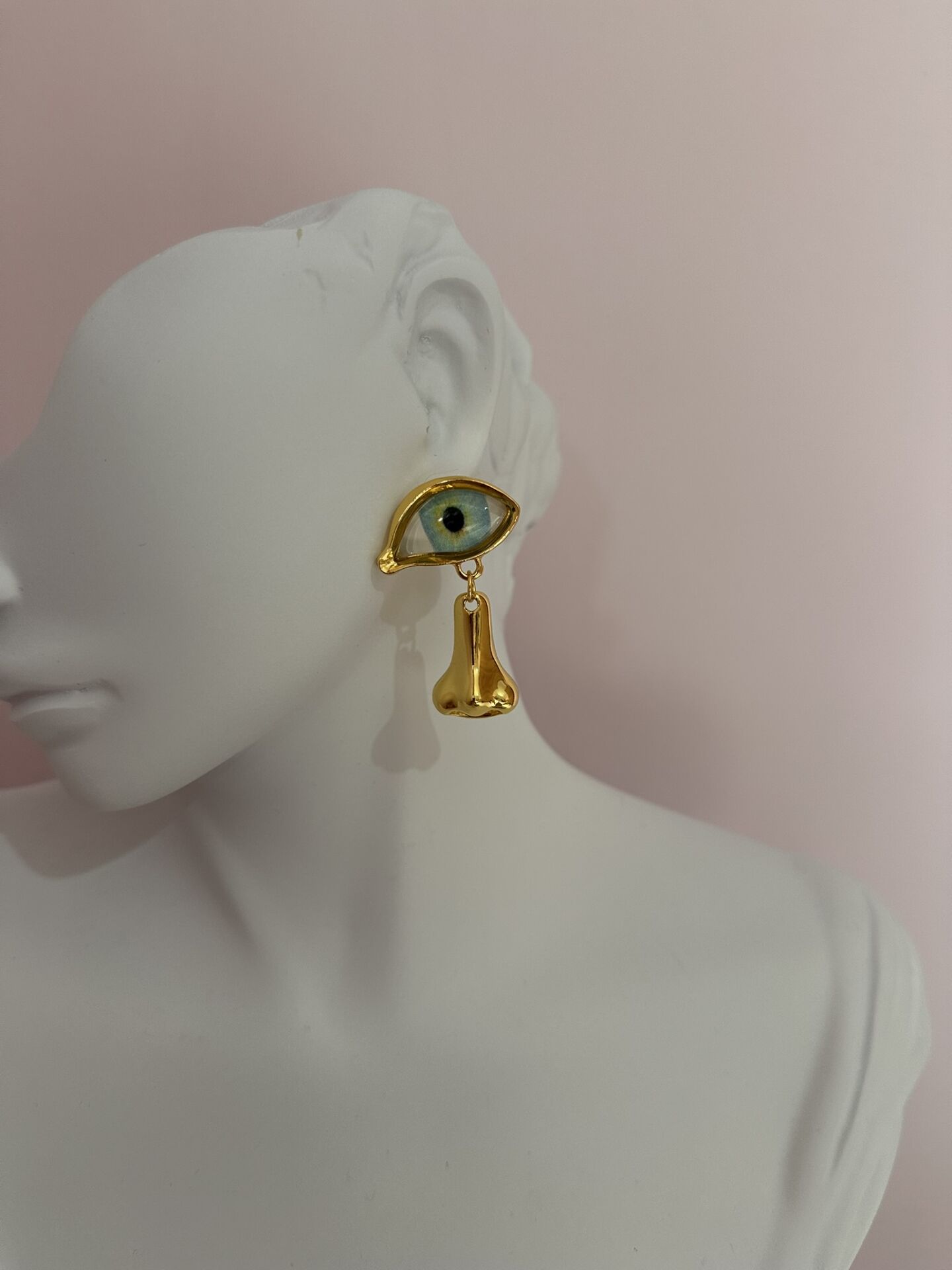 Göz Burun Model Küpe