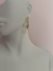 Halka Küpe Mineli Model