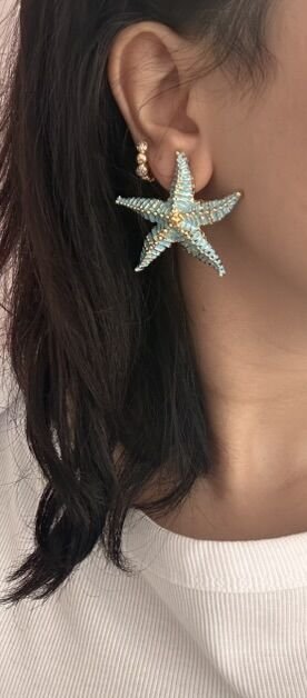 Deniz Yıldızı Küpe