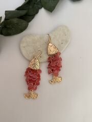 Marka Model Sallantılı Pullu Küpe