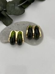 Marka Model Yeşil Küpe