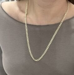 Kuyumcu Model Çelik Gold Kolye