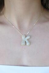 K Harf Kolye
