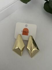 Damla Model Gold Küpe