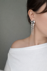 Vintage Silver Model Küpe