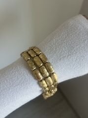 Bronz Antik Model Çoklu Görünümlü Bileklik