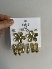 6’lı Set Küpe