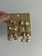 6’lı Set Küpe